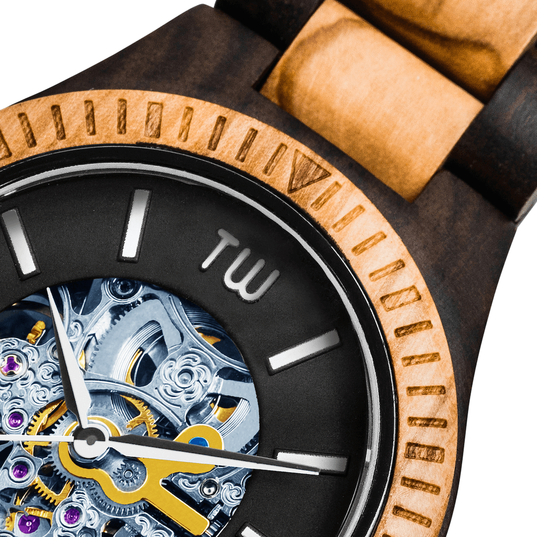 CALIBER LUXURY SKELETON WATCH