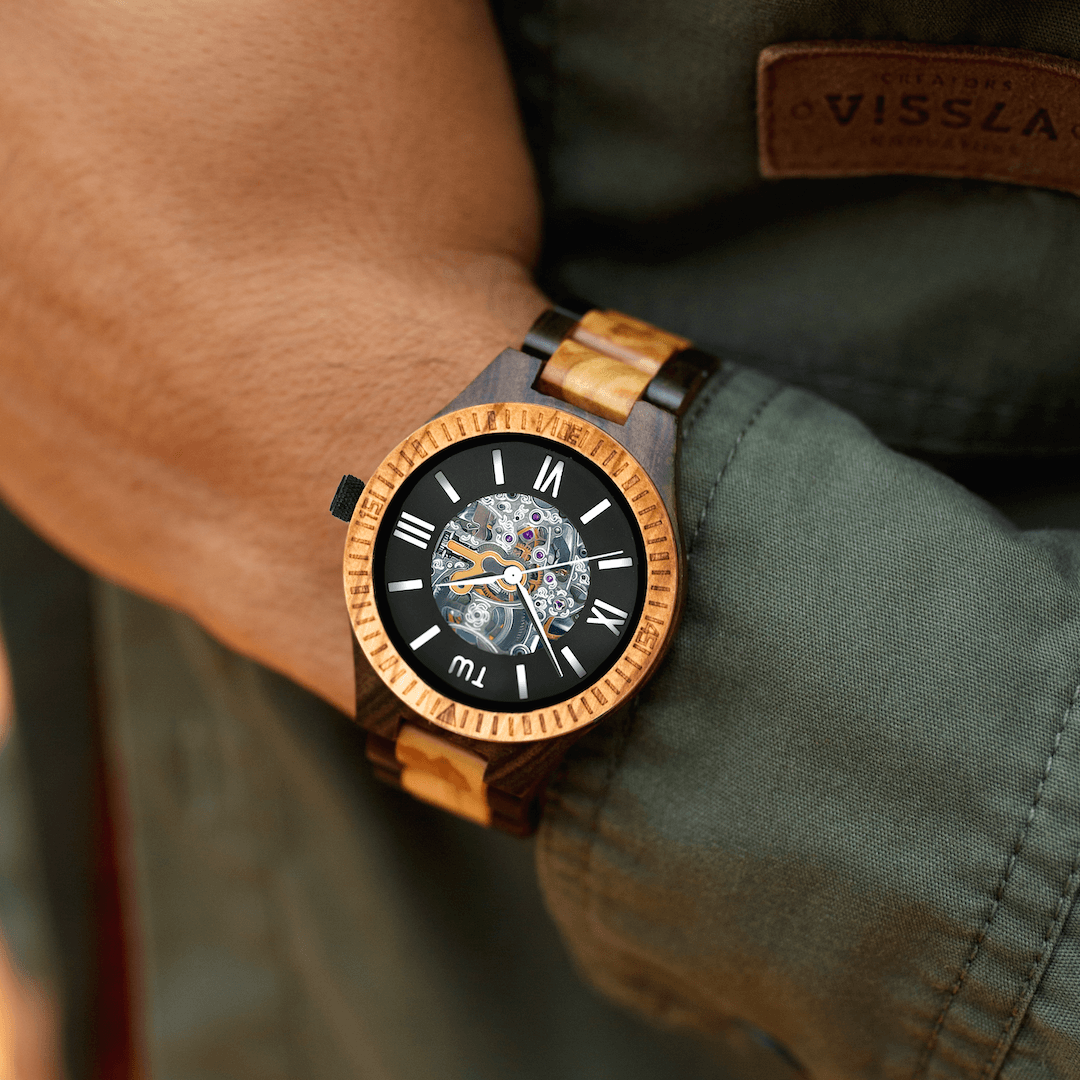 CALIBER LUXURY SKELETON WATCH