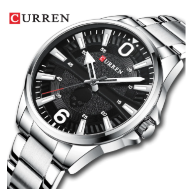 PANACEA STEEL CURREN WATCH