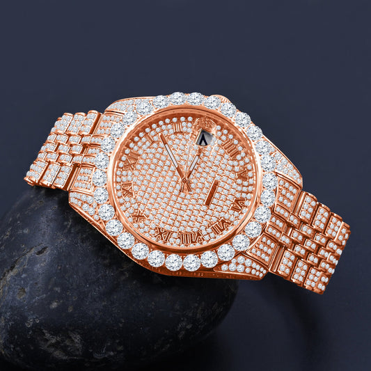 METEORITE ROSE GOLD WATCH