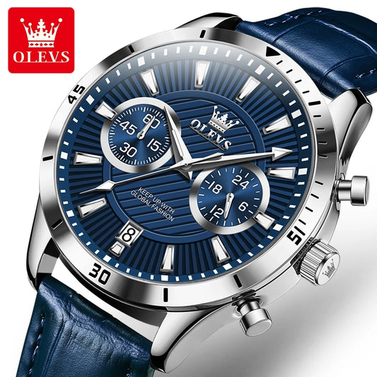 OLEVS Original Quartz Wrist Waterproof Calendar