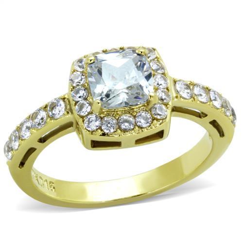 Women Gold Cubic Rings