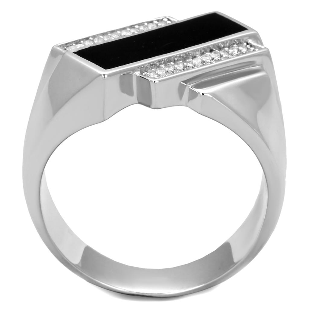 925 Sterling Silver Ring AAA Iced-Out